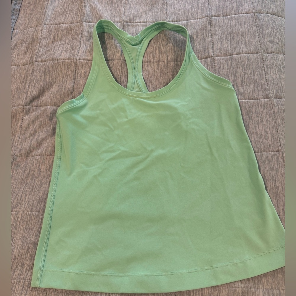 Lululemon nulu racer back tank size 4